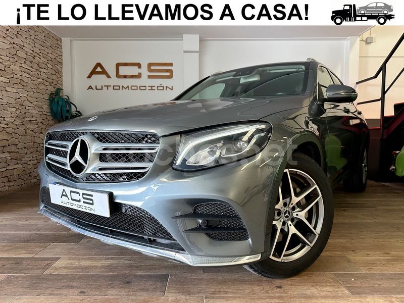 Gris / plata Usado 2019 Mercedes GLC220 SUV | 26.990 € (Buen precio) - Imagen 1/4