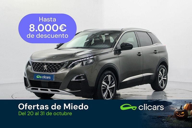 Gris Usado 2020 Peugeot 3008 GT SUV | 16.490 € (Precio justo) - Imagen 1/4