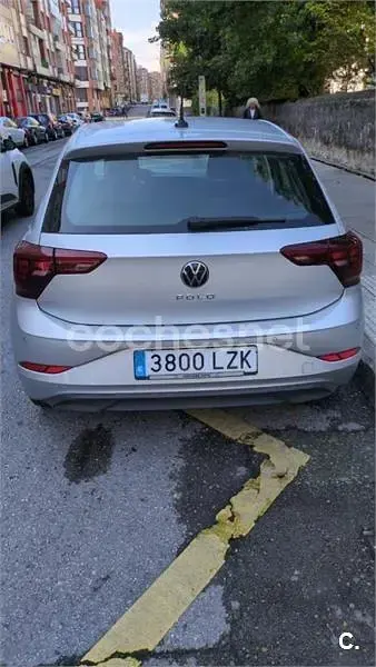 Usado VW Polo 95 HP (69 kW) 2022 Cinzento Citadino