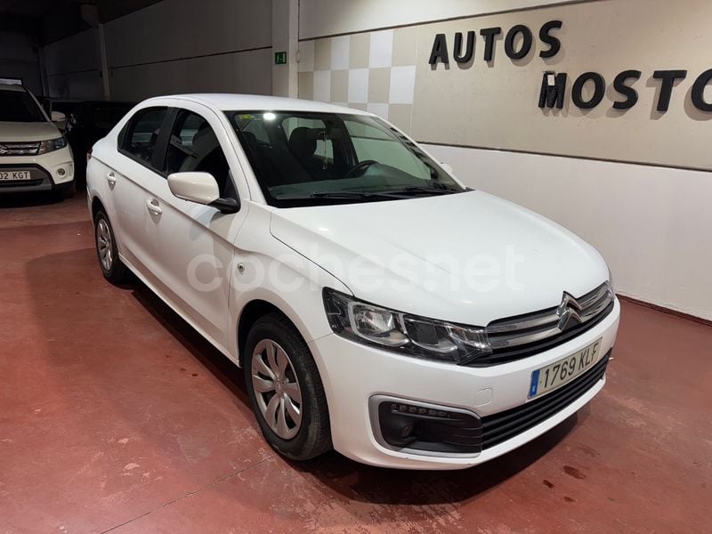 Blanco Usado 2018 Citroën C-Elysee I PureTech Berlina | 7250 € (Buen precio) - Imagen 1/4