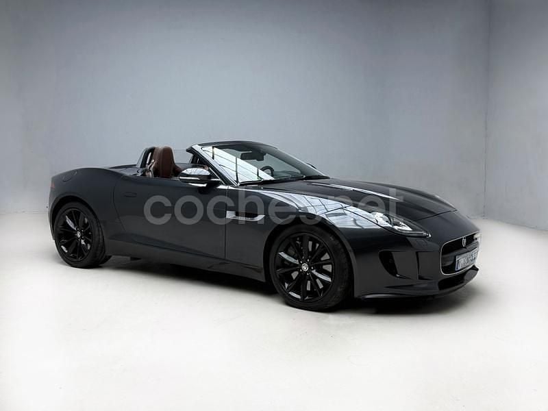 Negro Usado 2013 Jaguar F-Type S Descapotable | 45.000 € - Imagen 1/4