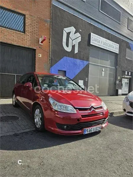 Usado Citroën C4 VTR Sport 92 CV (67 kW) 2009 Rojo Berlina