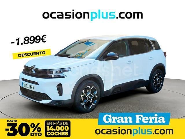 Blanco Usado 2024 Citroën C5 Aircross PureTech SUV | 20.890 € (Precio justo) - Imagen 1/4