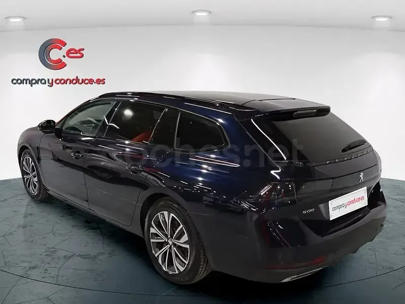 Usado Peugeot 508 Allure 130 CV (95 kW) 2022 Azul Berlina