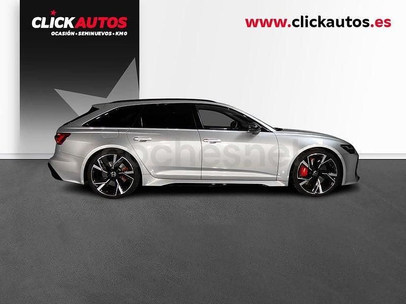 Usado Audi RS6 560 CV (411 kW) 2021 Gris / plata Familiar