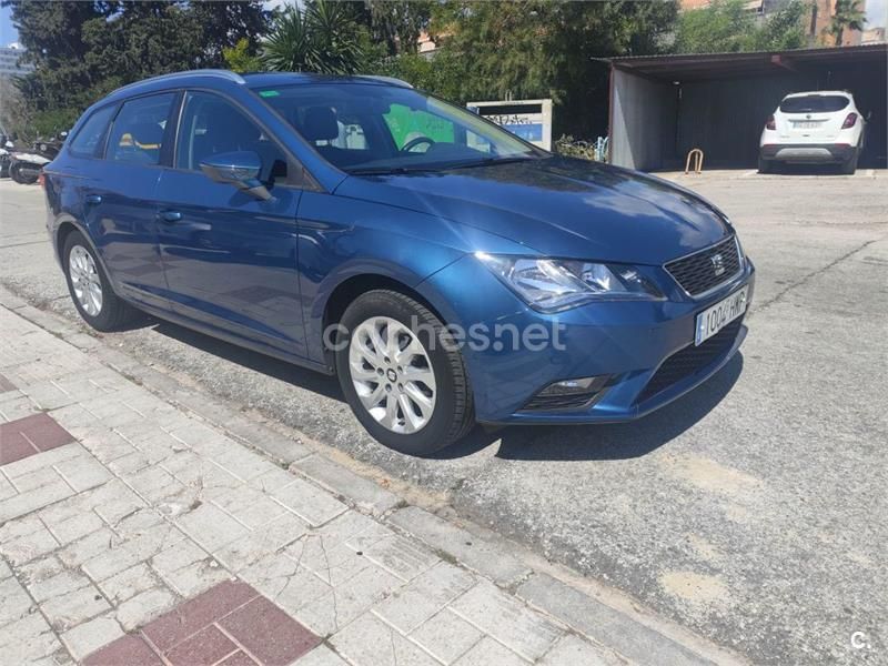 Azul Usado 2014 Seat Leon Style Familiar | 7900 € (Buen precio) - Imagen 1/4