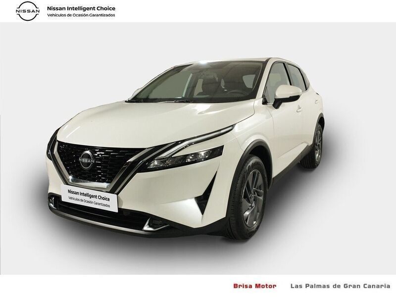 Lunar white (perlada) Usado 2024 Nissan Qashqai Acenta SUV | 22.790 € (Super precio) - Imagen 1/4