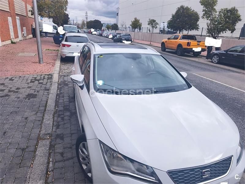 Usado Seat Leon ST Style 150 HP (110 kW) 2015 Branco Carrinha