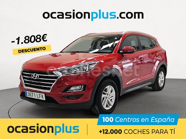 Rojo Usado 2020 Hyundai Tucson SUV | 17.950 € (Precio justo) - Imagen 1/4