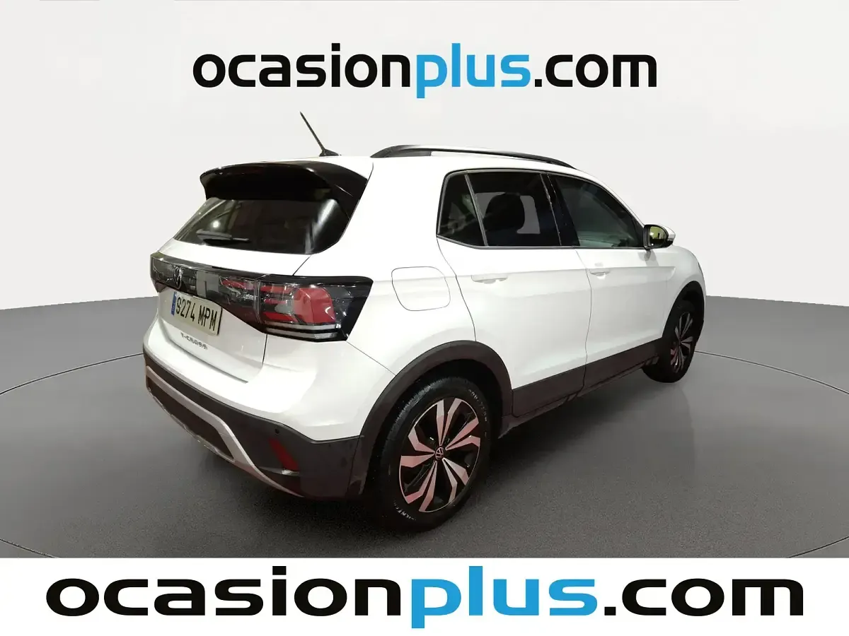 Usado VW T-Cross 116 CV (85 kW) 2024 Blanco SUV