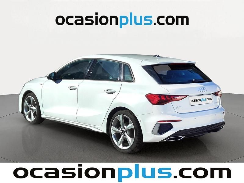 Usado Audi A3 Sportback S-Line 150 CV (110 kW) 2023 Blanco Utilitario