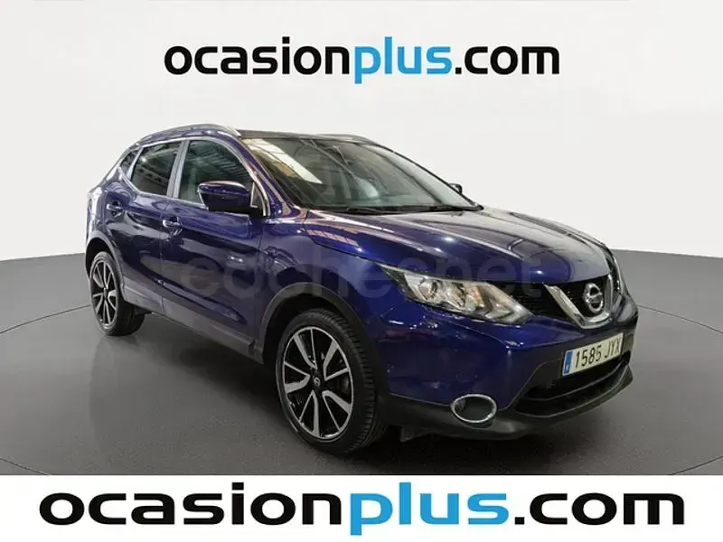 Usado Nissan Qashqai Tekna 130 CV (95 kW) 2017 Azul SUV