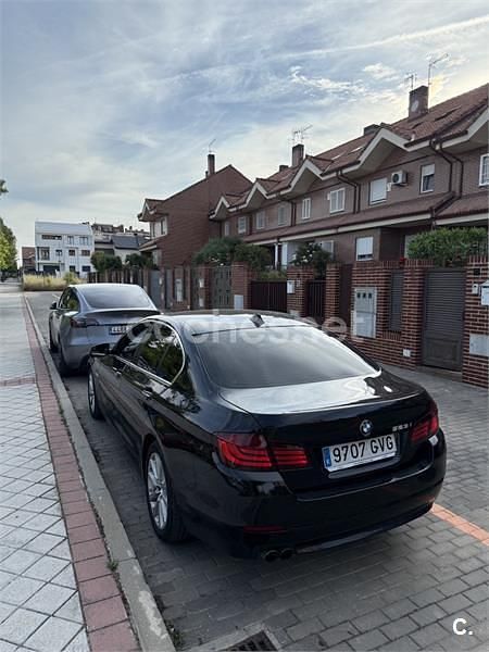 Usado BMW 523 190 CV (139 kW) 2010 Negro Berlina