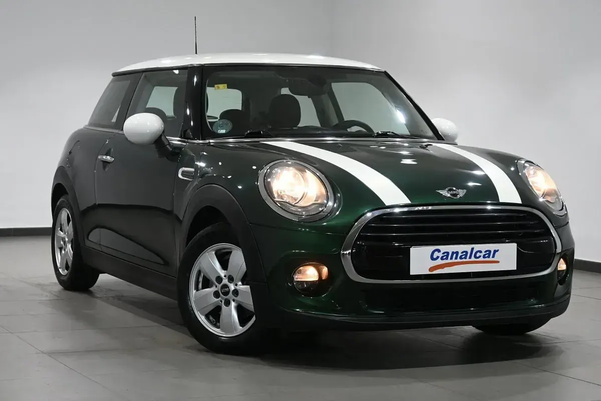 Usado Mini Cooper D 116 CV (85 kW) 2015 Verde Utilitario