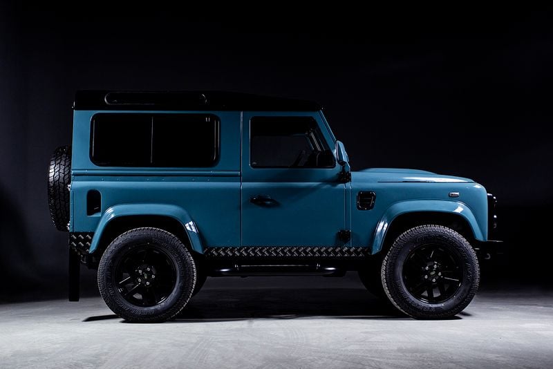 Usado Land Rover Defender SE 122 CV (89 kW) 2007 Azul SUV