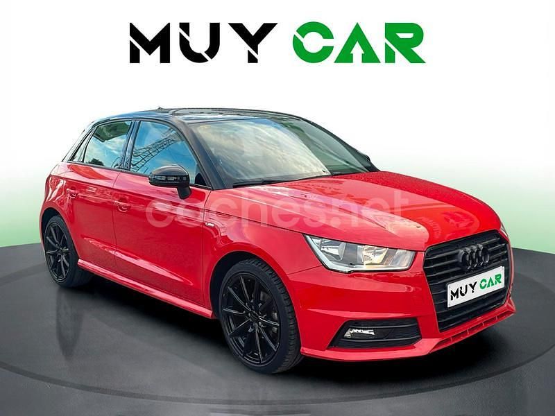 Rojo Usado 2018 Audi A1 Sportback Exclusive Utilitario | 15.490 € (Precio justo) - Imagen 1/4
