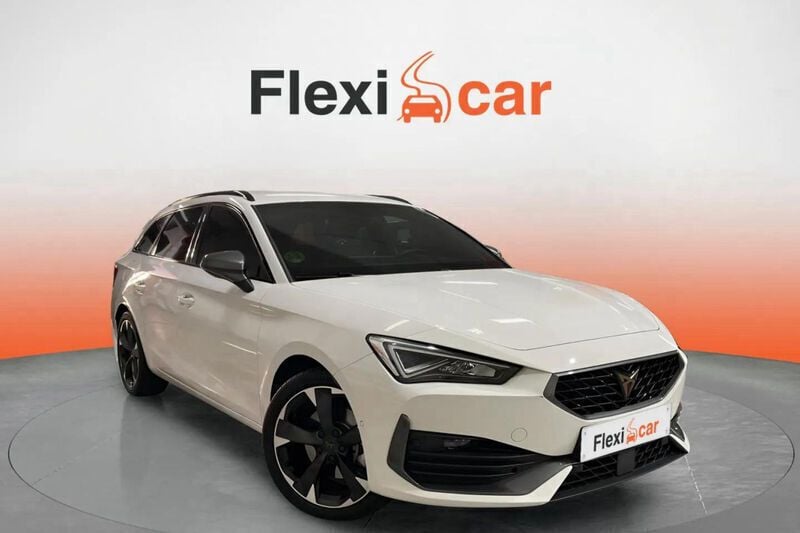 Blanco Usado 2024 Cupra Leon Familiar | 24.790 € (Buen precio) - Imagen 1/4