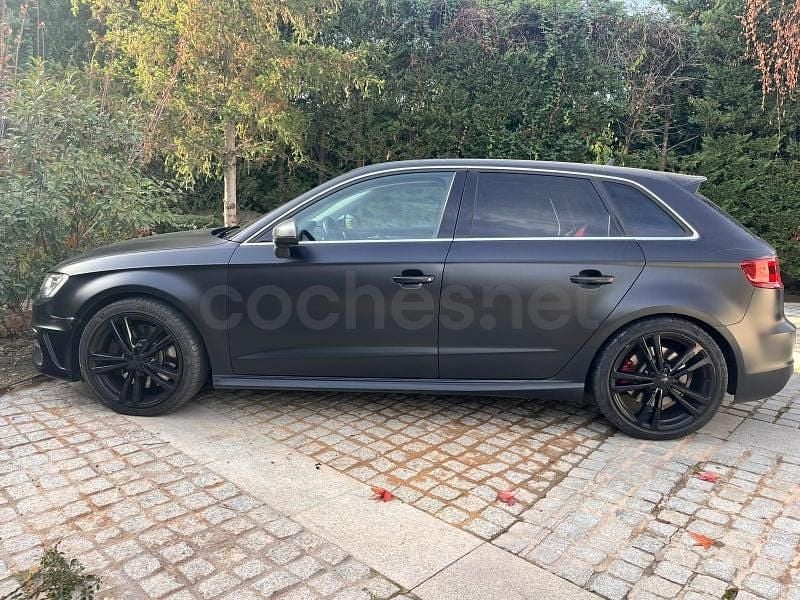 Usado Audi S3 300 CV (220 kW) 2014 Negro Berlina