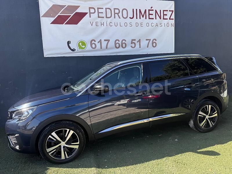 Azul Usado 2017 Peugeot 5008 Allure Monovolumen | 12.999 € (Precio justo) - Imagen 1/4