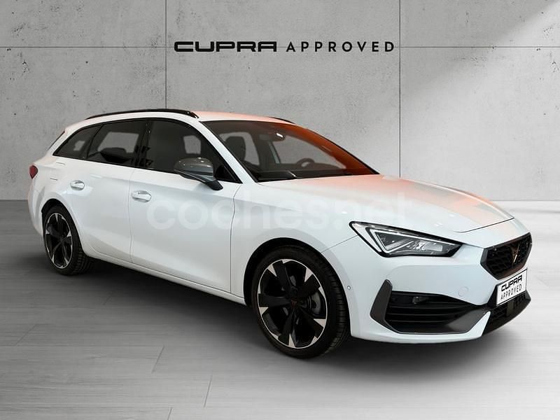 Blanco Usado 2023 Cupra Leon Familiar | 27.200 € (Precio justo) - Imagen 1/4