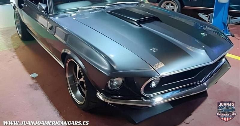 Usado Ford Mustang Fastback 1969 Negro Descapotable