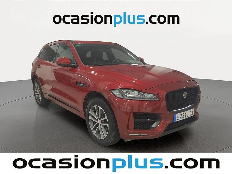 Usado Jaguar F-Pace R-Sport 250 CV (183 kW) 2019 Rojo SUV