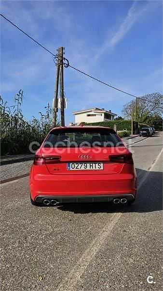 Usado Audi S3 265 CV (194 kW) 2013 Rojo Berlina