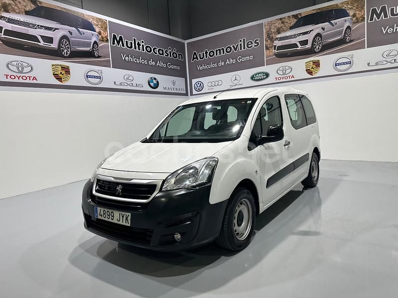 Blanco Usado 2017 Peugeot Partner Tepee Monovolumen | 7490 € (Buen precio) - Imagen 1/4
