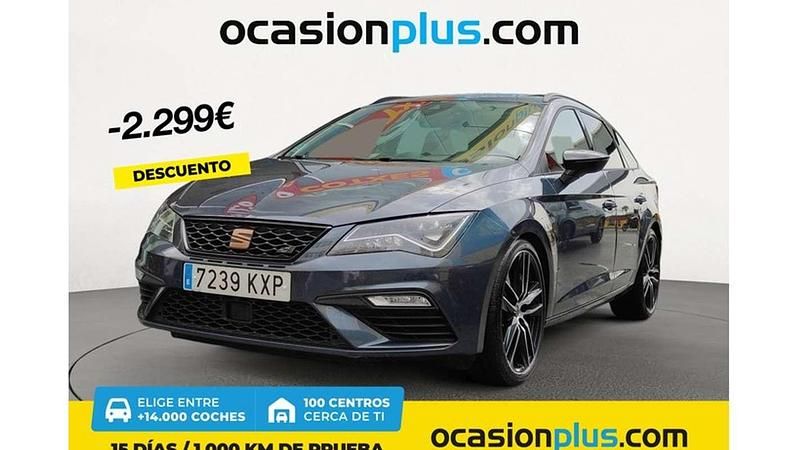 Plateado Usado 2019 Cupra Leon Familiar | 22.991 € (Super precio) - Imagen 1/4
