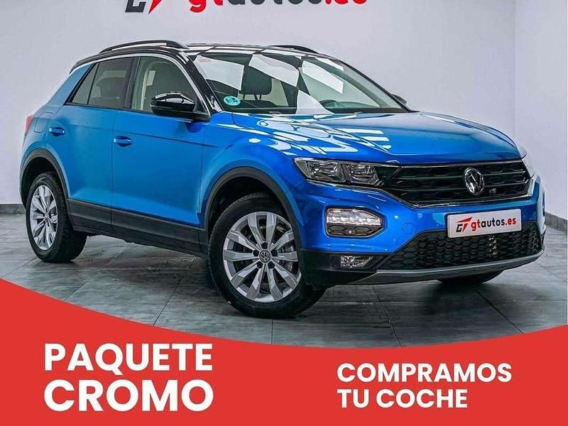 Azul Usado 2019 VW T-Roc Advance SUV | 18.650 € (Precio justo) - Imagen 1/4