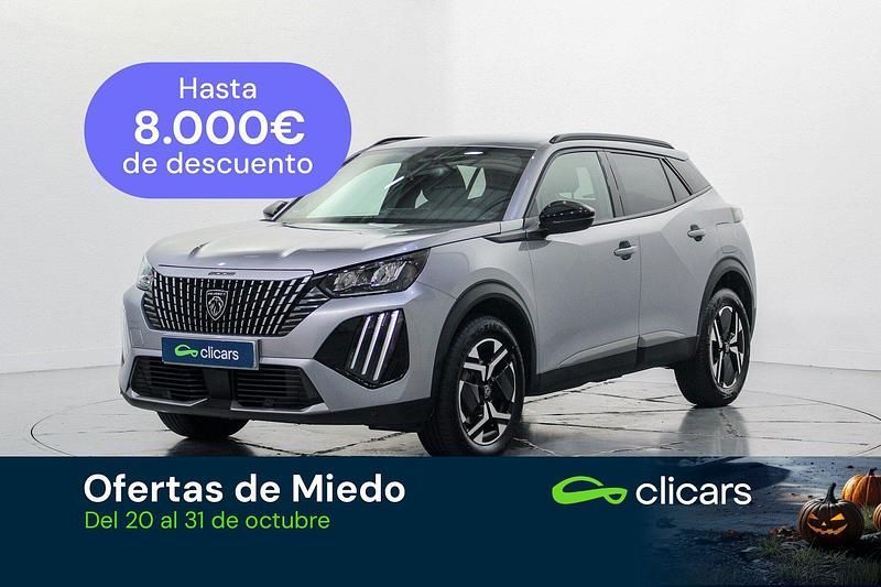 Gris Usado 2024 Peugeot 2008 Allure SUV | 22.490 € (Un poco caro) - Imagen 1/4