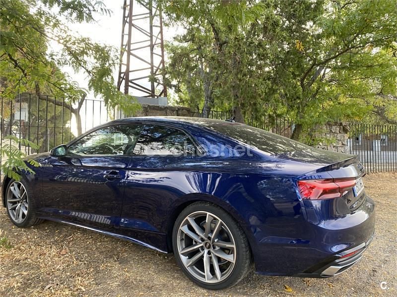 Usado Audi A5 S-Line 204 CV (150 kW) 2023 Azul Coupe