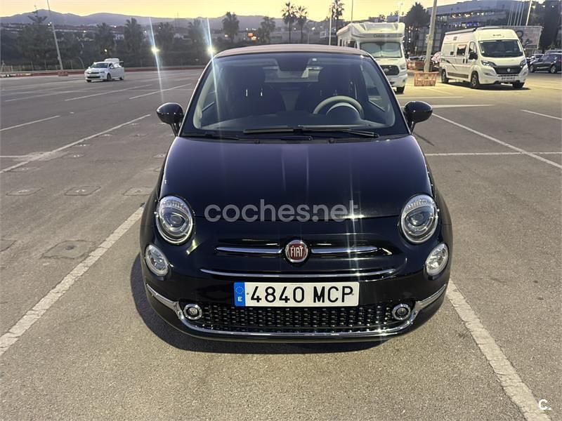 Usado Fiat 500C Dolcevita 70 CV (51 kW) 2022 Negro Descapotable