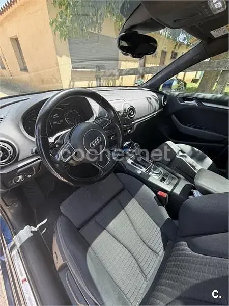 Usado Audi A3 S-Line 150 CV (110 kW) 2014 Azul Berlina
