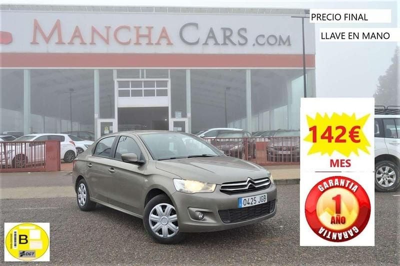Usado Citroën C-Elysee I Seduction 92 CV (67 kW) 2015 Gris Berlina
