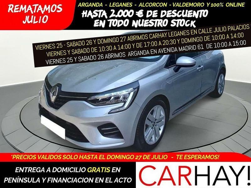 Gris Usado 2021 Renault Clio V Business Berlina | 10.790 € (Precio justo) - Imagen 1/4