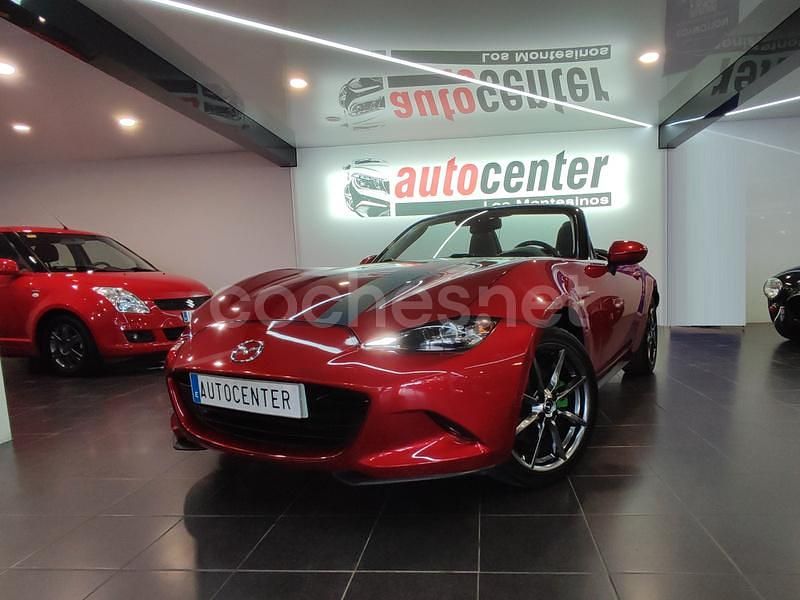 Rojo Usado 2016 Mazda MX5 Inclusive Descapotable | 22.900 € (Precio justo) - Imagen 1/4