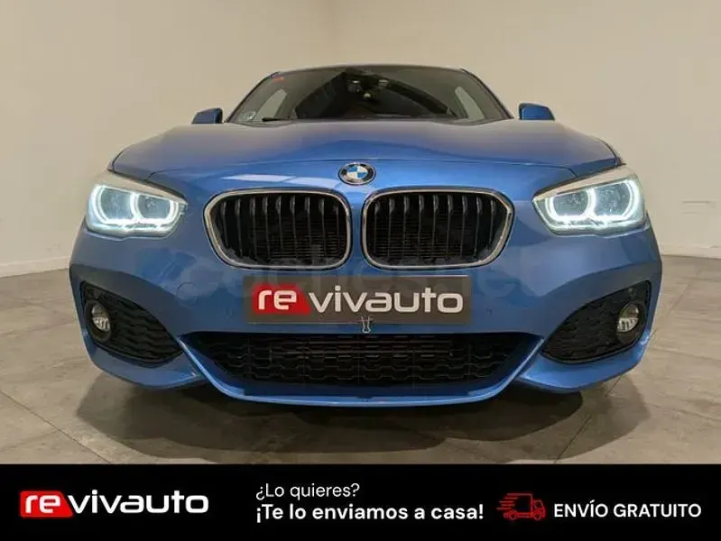 Usado BMW 118 150 CV (110 kW) 2017 Azul Berlina