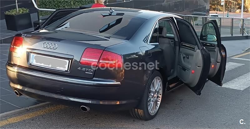 Usado Audi A8L 326 CV (239 kW) 2008 Negro Berlina