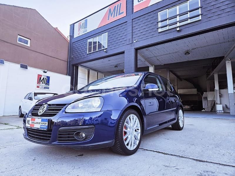 Azul Usado 2008 VW Golf VI GT Berlina | 9990 € (Un poco caro) - Imagen 1/4