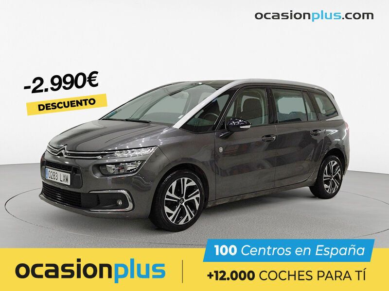Gris Usado 2022 Citroën C4 Feel Monovolumen | 14.200 € (Precio justo) - Imagen 1/4