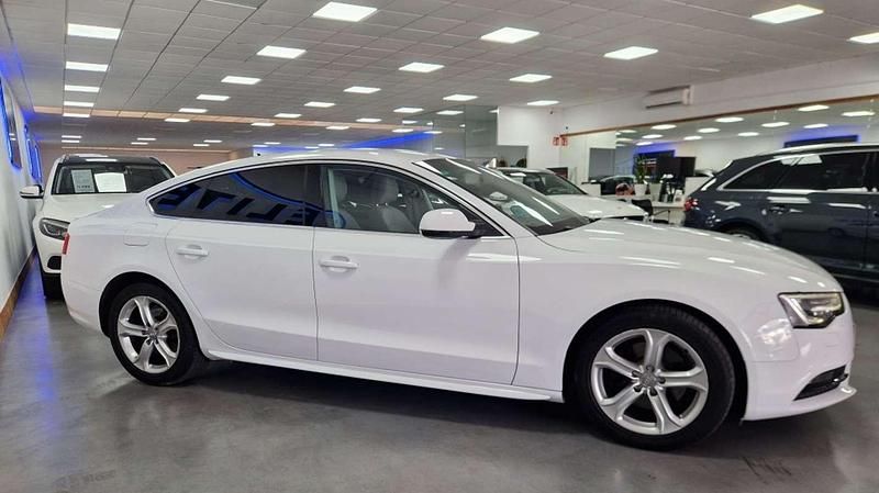 Usado Audi A5 Sportback 190 CV (139 kW) 2015 Blanco Utilitario