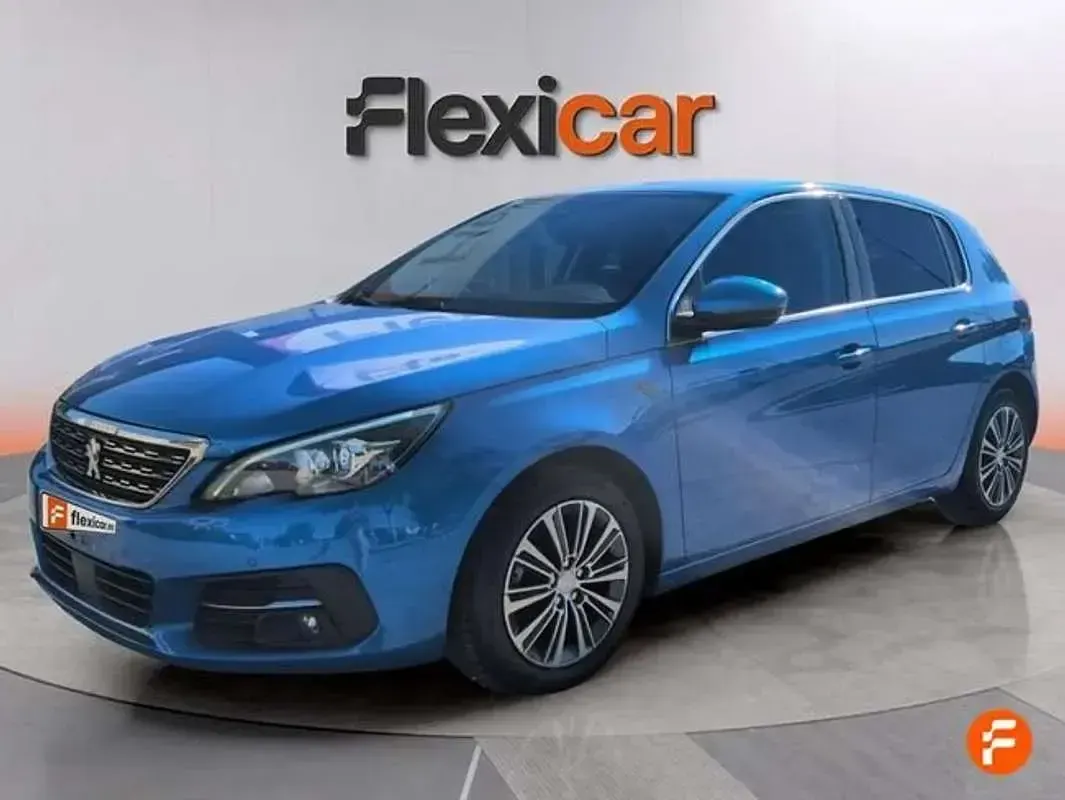 Usado Peugeot 308 Active 131 CV (96 kW) 2020 Azul Utilitario