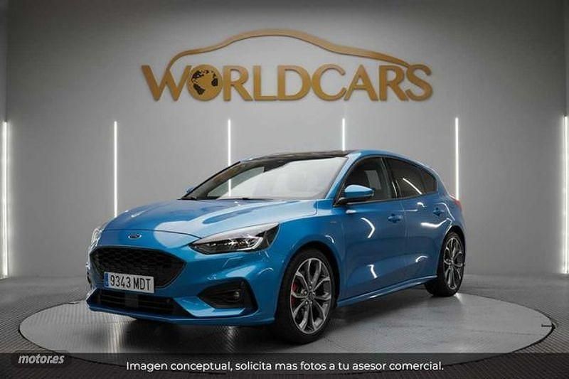 Usado Ford Focus ST-Line 125 CV (91 kW) 2023 Azul Berlina