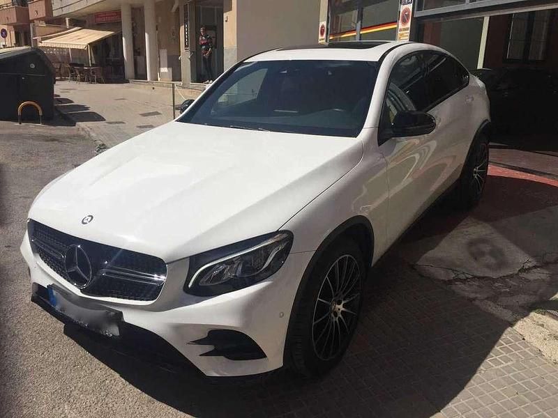 Usado Mercedes GLC250 AMG line 211 CV (155 kW) 2016 Blanco SUV