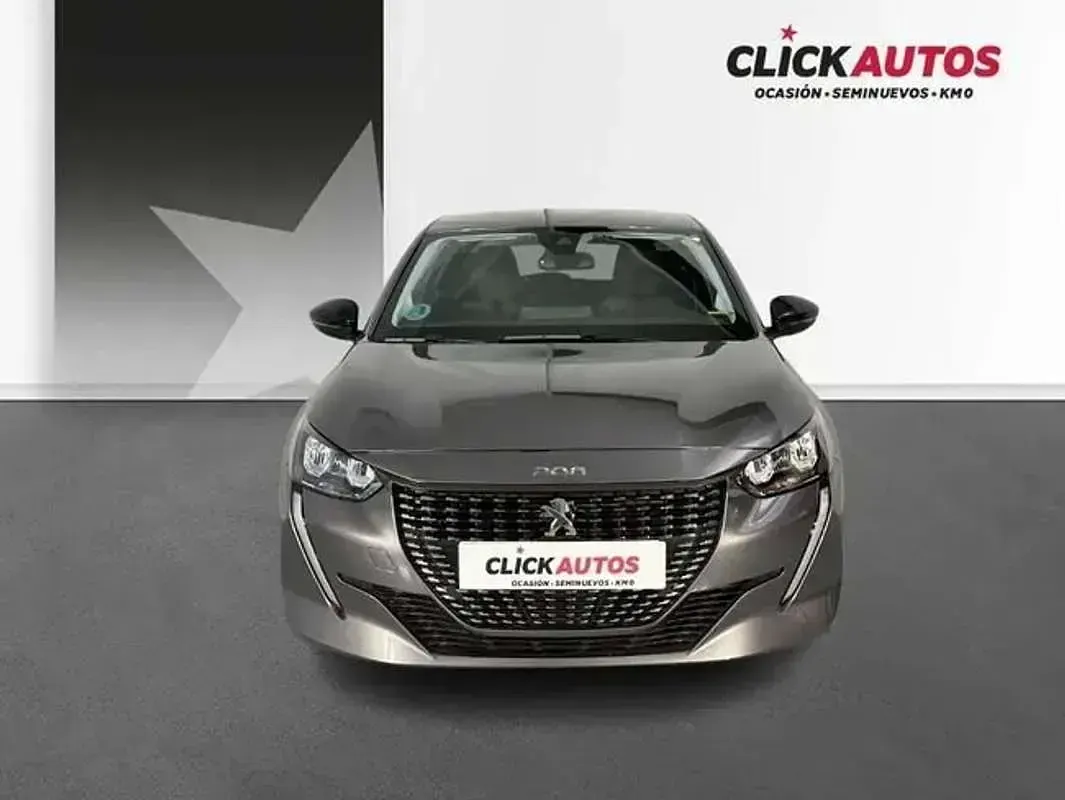 Usado Peugeot 208 Allure 101 CV (74 kW) 2022 Gris Utilitario