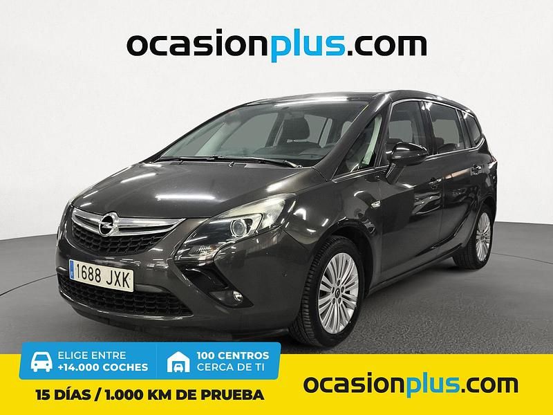 Gris Usado 2017 Opel Zafira Selective Monovolumen | 12.990 € (Precio justo) - Imagen 1/4