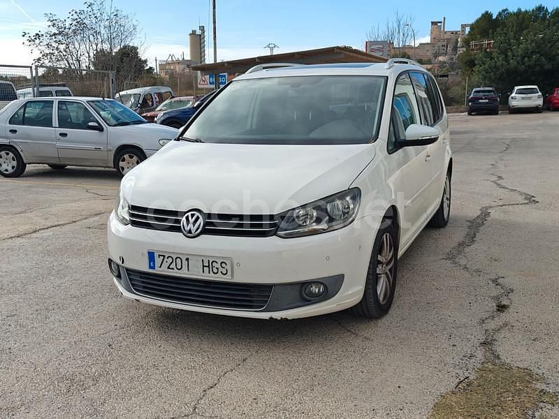 Usado VW Touran Advance 105 CV (77 kW) 2011 Blanco Monovolumen