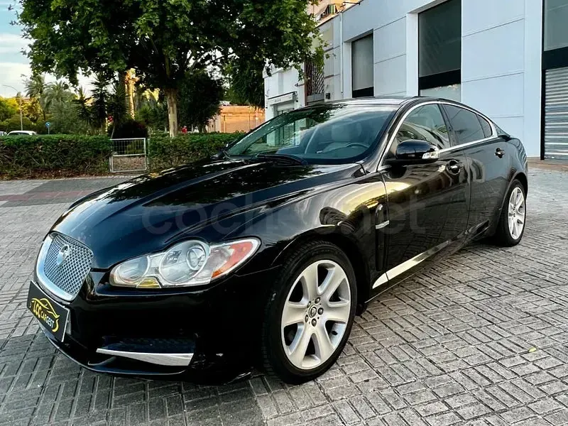 Usado Jaguar XF Luxury 207 CV (152 kW) 2009 Negro Berlina