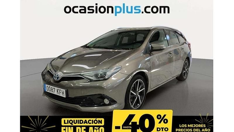 Gris Usado 2017 Toyota Auris Touring Sports Edition Familiar | 14.806 € (Precio justo) - Imagen 1/4